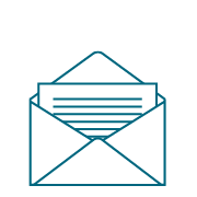 image of an open envelope