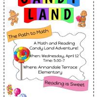 Candy Land Partners in Print Night